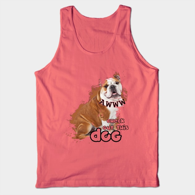 Aww! Check Out This Cute Dog Tank Top by teespot123